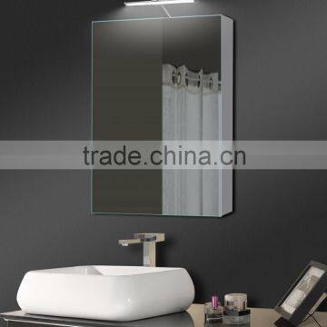 Platinum Range LED Aluminium Bathroom Glass Mirror Demister Cabinet Wall Mounted