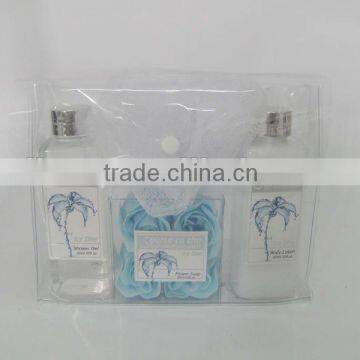 personal care set for bathing