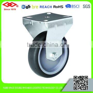 50mm-125mm TPR plastic center caster wheel for instrument