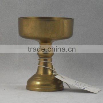 2.6''small brass candle holder/stand A8-027 for themples/churches(E503)