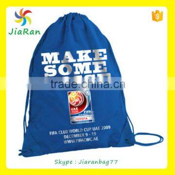 210D Polyester non woven drawstring bag,backpack bag