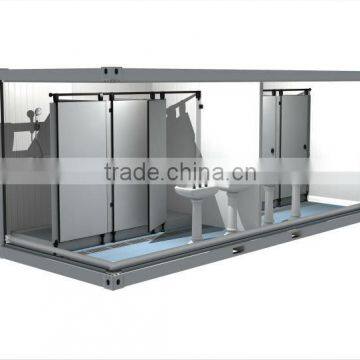 Mobile Container toilet with shower room