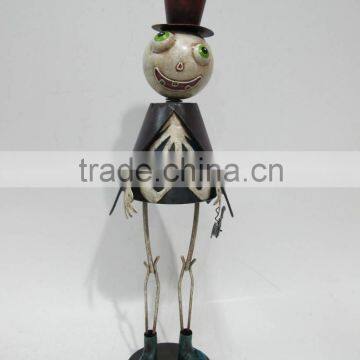 Wholesale Metal Halloween skeleton for halloween gifts