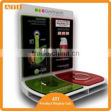 Hongkong ATI Customized acrylic skin care product display stand