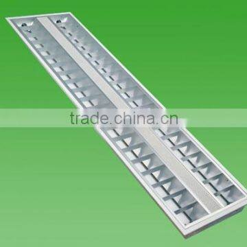 Fluorescent grid light/grid lamp