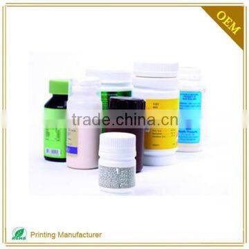 Custom Design Label Printing Roll Medicine Sticker For Drug Bottle