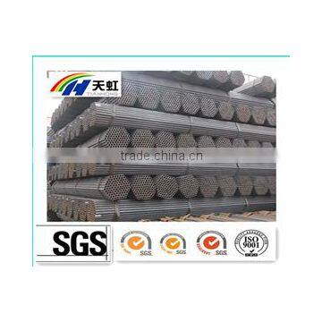 BS1387 Q235 2'' Inch 2.5 mm Thickness Erw Round Mild Steel Fluid Pipe