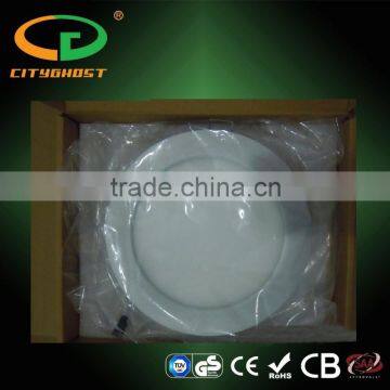 White Color Aluminum Frame Small Power 9W Round Panel Ceiling Light photo-4