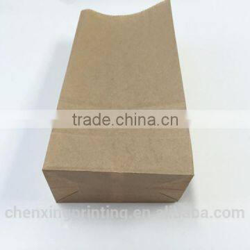 2#4#6#8#12#Size Strong Kraft Paper Bag Food Bags Rice Paper Bag photo-3