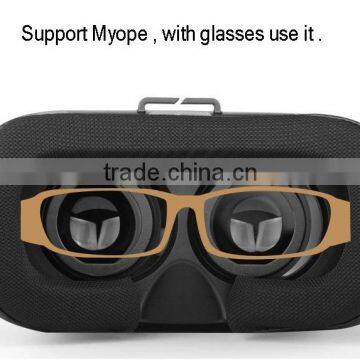 New Products 2016 For IPhone 6 Plus VR Case 3D Virtual Reality Glasses, VR Box Headset For IPhone