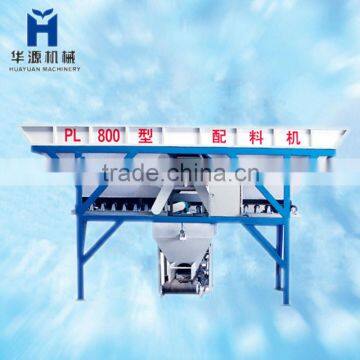 Pl800 material batching plant with two hoppers, batching machine