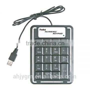 Good Quality Plastic Numeric Keyboard