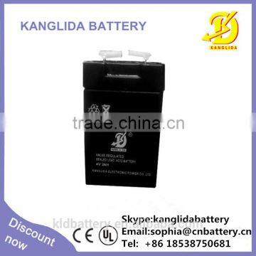 Maintenance Free 4v2ah Sealed Lead Acid Battery Deep Cycle Battery China Manufacture photo-3