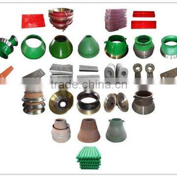 Professional production various crusher parts