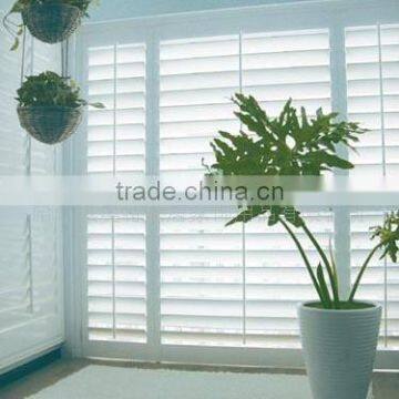 External Somfy Motorize wooden venetian blinds