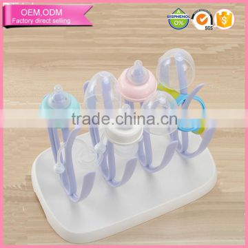 Wholesale 2015 BPA Free Plastic Folding Baby Bottle Drying Rack