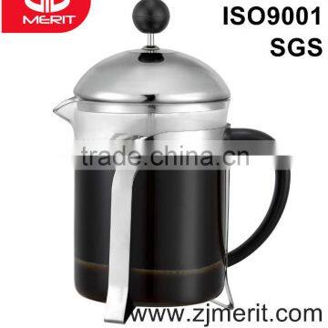 High quality stainless steel french coffee press (0.35L,0.6L,0.8L,1.0L)