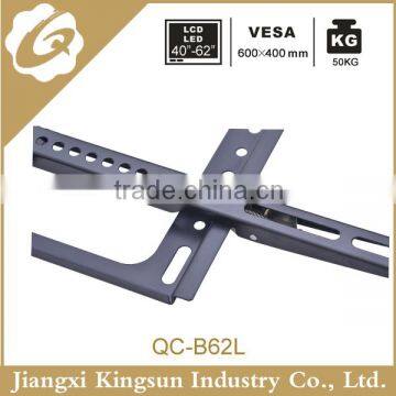 Most Popular Special Flat Panels LCD TV Mount Bracket With Self-loccked Fastener Strip Up to 62 Inch