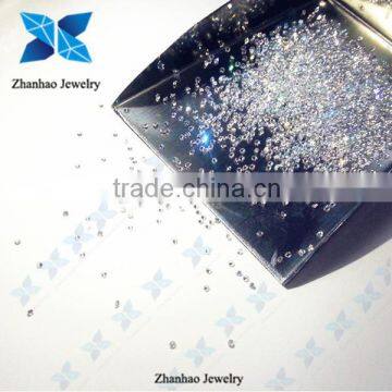 Specialize in Small size Top Quality White Star cut Round CZ stone