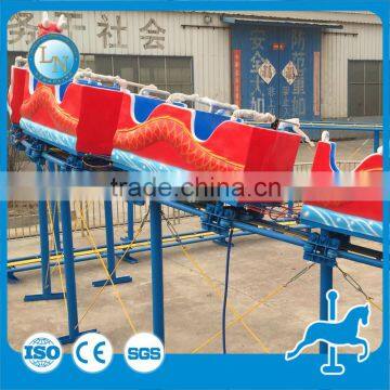 Outdoor Playground Park Train Ride Amusement Mini Roller Coaster