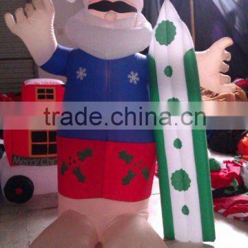 santa claus figuries Inflatable 2012