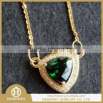 new fashion crystal ball pendant tsavorite precious gemstone good for collection