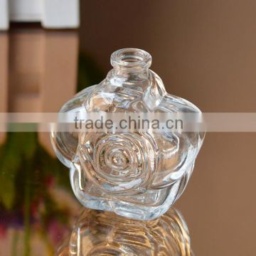 Flower shape 2oz fragrance oil bottle