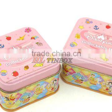 Custom Printing Metal Square Small Tin Box
