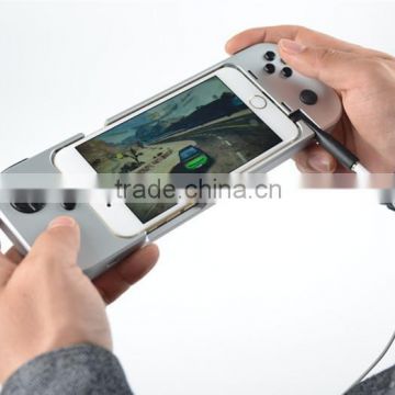 Multi-functional compact IOS 8 gamepad for iPhone 6,with wireless charging power station for iPhone 6