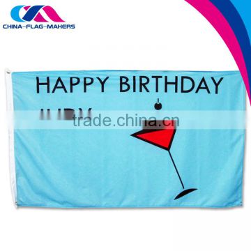 custom marking sport team promotion polyester flag