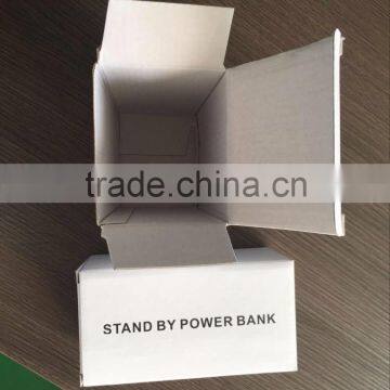 Portable Menu Power Bank 10000mah LED Light Brushed Aluminum Backup Battery