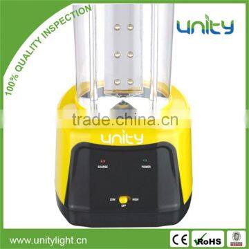 Unique Design Rechargeable LED Lantern With Solar Panel Power Bank photo-3