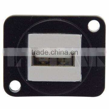 D Type Keystone USB2.0 Female Connector and Short Body Length photo-3