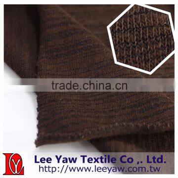 Cotton Polyester Jersey Melange Fabric