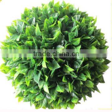 Waterproof rose leaf shape artificial topiary ball