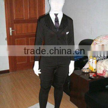 slender man full body spandex suit