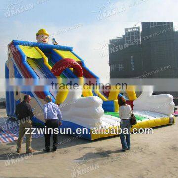 CE certificates hot-selling lake inflatable water slides