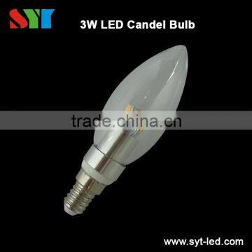 3w Led Light Bulb,led Candel Light,e12,e14,e17 Led Bulb