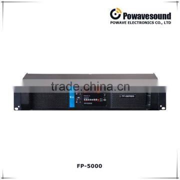 FP-5000 powavesound stereo amplifier good amplifier enclosure 2ohm 4ohm 8ohm
