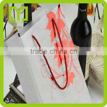 2015 New High Quality Fashion Best Selling YiWu Custom Wine Paper Bag photo-5