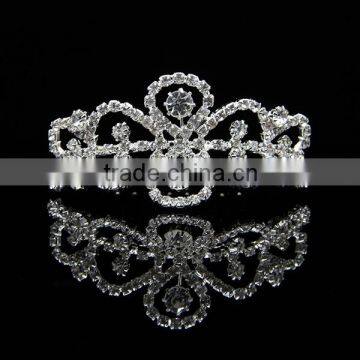 buautyfull butterfly rhinestone hair comb