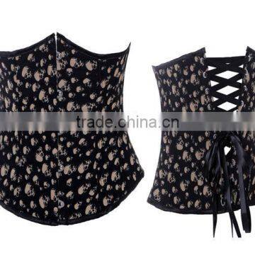 Fully adjustable women big size lace corset in special design