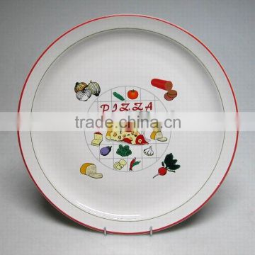 pasta plate,pasta dish,pasta bowl,pizza baking stone,refractory pizza stone,pizza dish,pizza plate,pizza server,baking