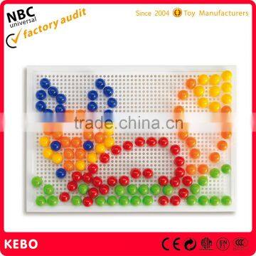 Plastic Mushroom Nails Intelligence Toys for Kids