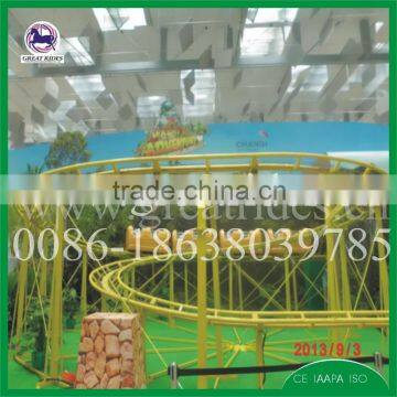 Most Popular Kids Amusement Rides Apple Worm Roller Coaster for Children photo-6