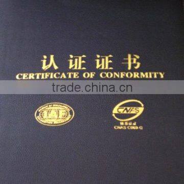 Certificate of Conformity