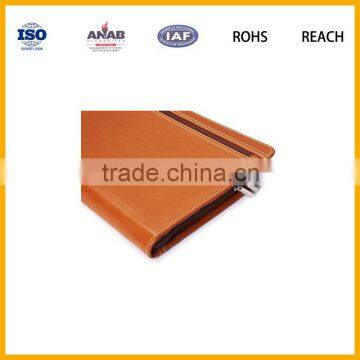 Top Sale Embossed Logo PU/Leather Cover Paper Notebooks Printing photo-5