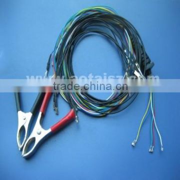 OBD2 test cable battery clip wiring harness