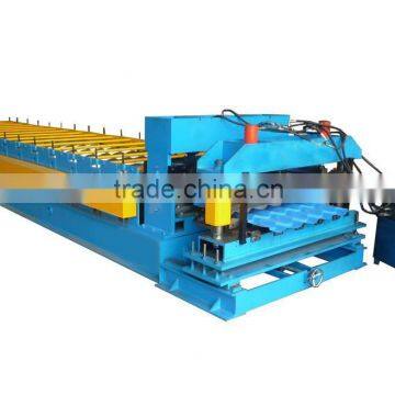 glazed steel tile roll forming machine