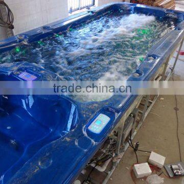 China Manufacturer Rectangular Above Ground Swimming Pool Sexy Massage Spa Pool JY8603 photo-2